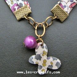 Liberty bias necklace pendant
