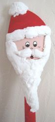 wooden spoon Santa decor