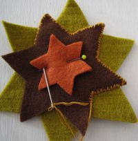 Felt Christmas star