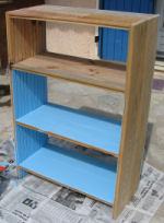 relook wooden shelves