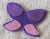 Large felt butterfly