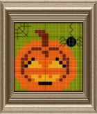 Pumpkin cross stitch