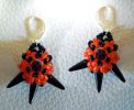 halloween earrings tutorial