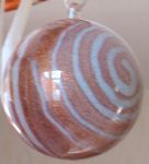 Make a spiral Christmas bauble