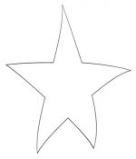 star with curved branches