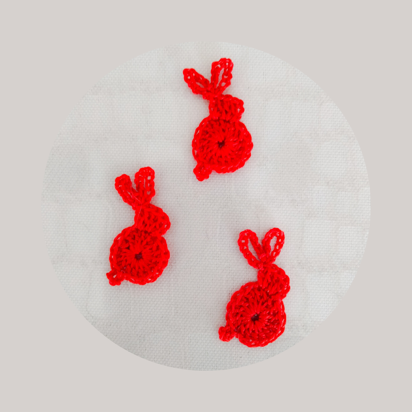 Little Rabbit Appliqué / Applique Little Rabbit