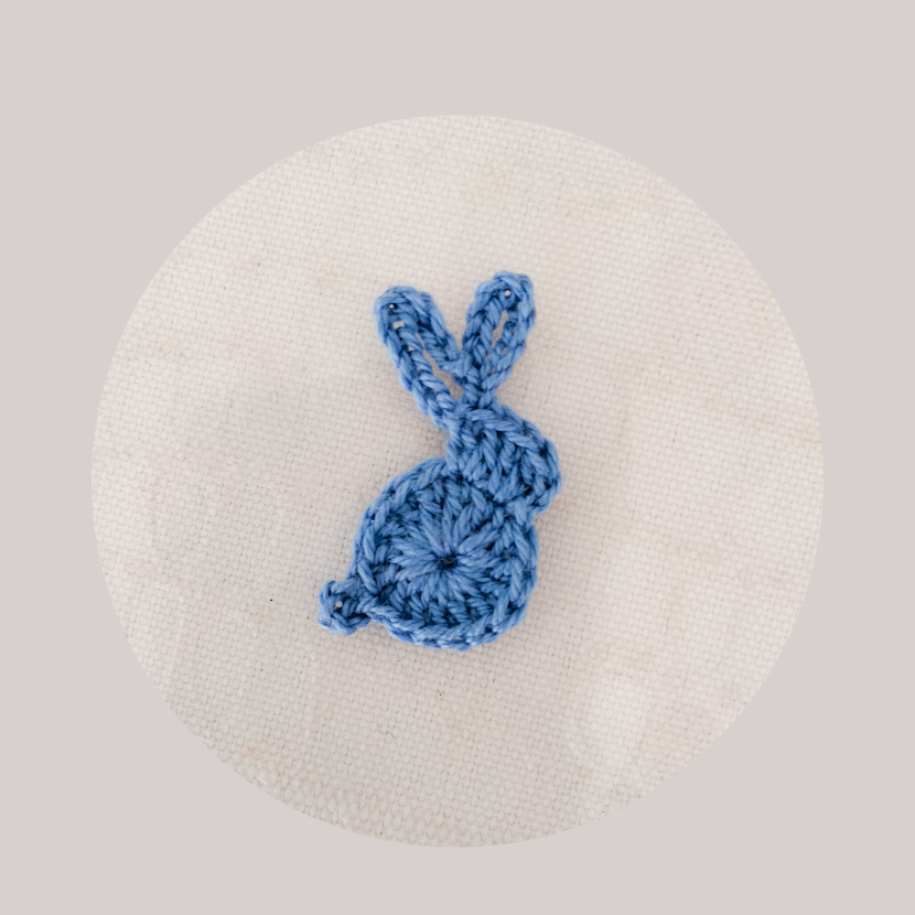 Little Rabbit Appliqué "Lavender Blue