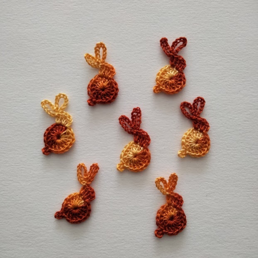 Little Rabbit Applied "from yellow to orange