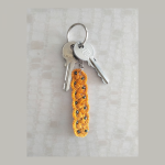 Refined key ring 'Golden mustard