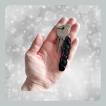 Black Lanyard Key Chain