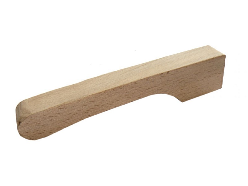 Bottle opener / bottle opener with nails in beech wood