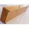 Large rectangular log wall coat rack with mirror