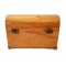 Very Nice Curved Beechwood Chest Aged Look