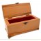 Very Nice Curved Beechwood Chest Aged Look