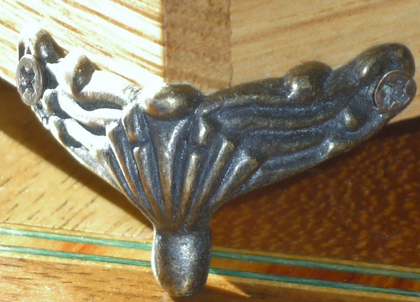 Very Nice Arched Chestnut Wooden Chest From Pyrenees 