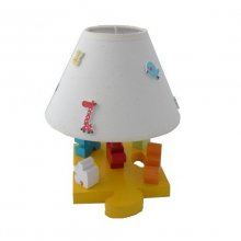 Children's Bedside Lamp 'The Puzzle' H 30 Cm