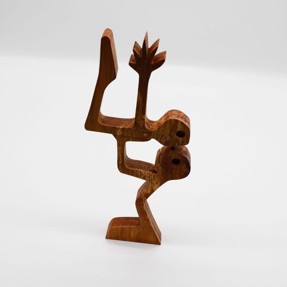 Balancing couple in solid wood