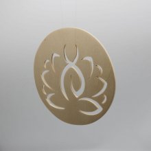 Woman sitting in lotus (small size)