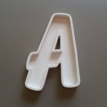 White PVC hollow letter BALLOON