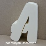 Polystyrene letter BALLOON