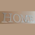 Zinc decorative letter HOME 30 cm