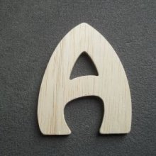 Wooden letter model BUBBLE