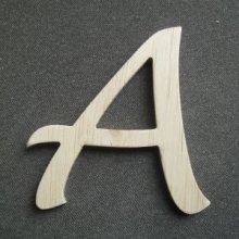 Wooden letter model DULCE