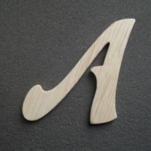 Wooden letter model FUNNY