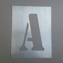 Stencil letter ARMY CONDENSED