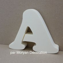 Polystyrene letter COOPER BLACK