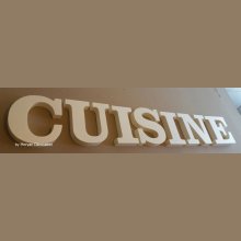 Decorative letter polystyrene KITCHEN