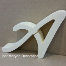 Polystyrene letter LOMBRIZ