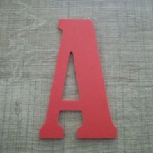 Plastic letter PVC color BERNARD CONDENSED