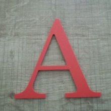 Plastic letter PVC color LOFT