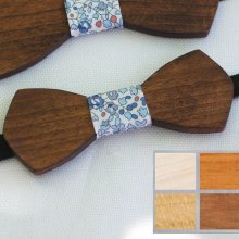 Wooden bow tie for children 'le rablé' to be personalized