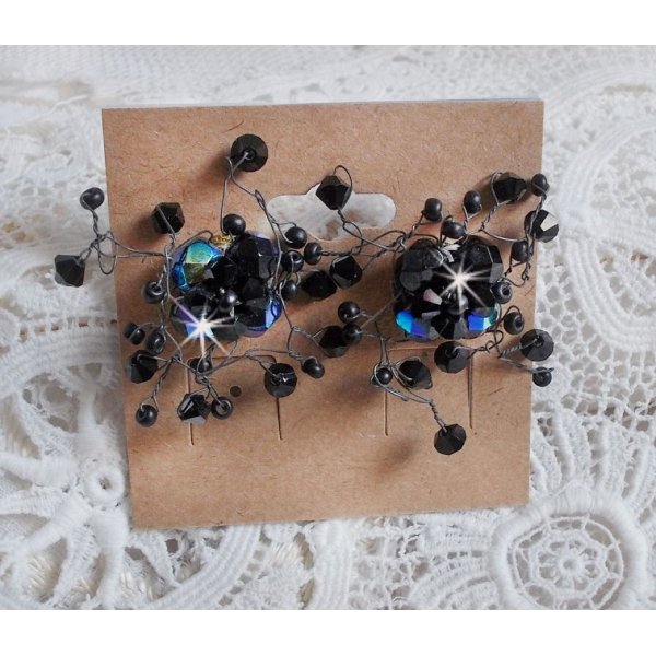 BO Douce Nuit with Swarovski crystal spinning tops and glass facets