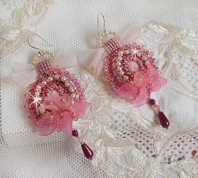 BO Magnolia avec de tr&egrave;s belles perles