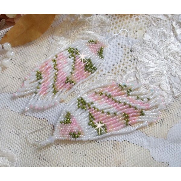 BO Matin Lumineux with Japanese rocks and Swarovski crystals