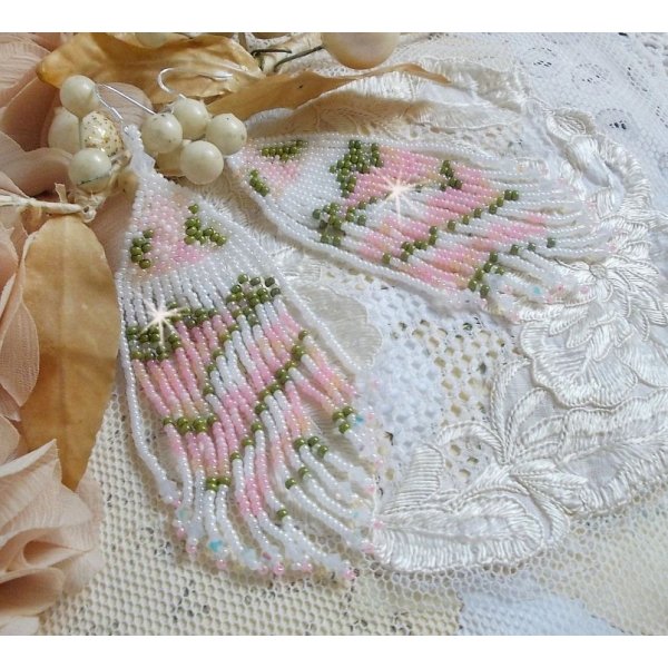 BO Matin Lumineux with Japanese rocks and Swarovski crystals