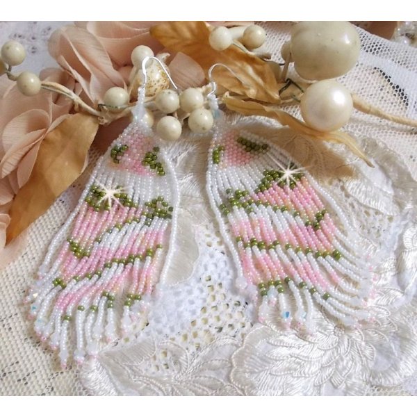 BO Matin Lumineux with Japanese rocks and Swarovski crystals