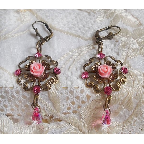 BO Irresistible Eden Collection with these Swarovski crystals mounted on bronze candle holders