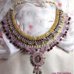 Queen of the Nights necklace, a shower of wonderful crystals and pearls 