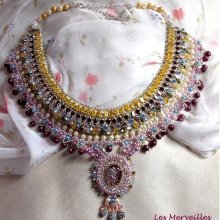 Queen of the Nights necklace, a shower of wonderful crystals and pearls 