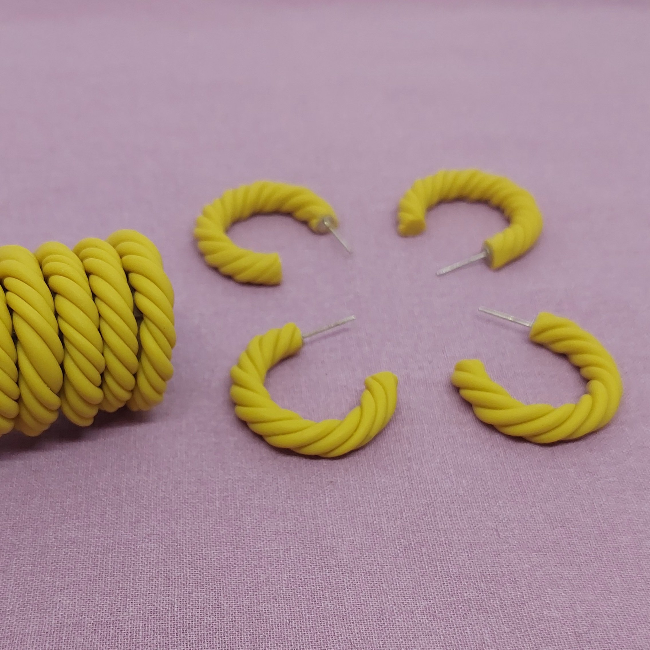 Cr&eacute;oles boh&egrave;me &agrave; torsades fines 