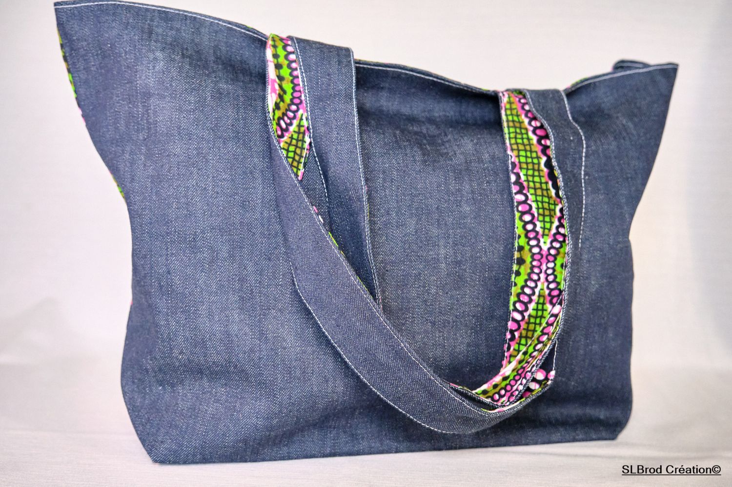 Tote bag with African pattern