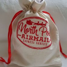 Small Christmas pouch North pole