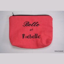Beautiful and rebellious red embroidered case